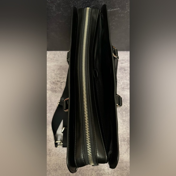 COACH BECKETT STRUCTURED BRIEFCASE WITH HERRINGBONE PRINT (F72990) - Picture 9 of 12